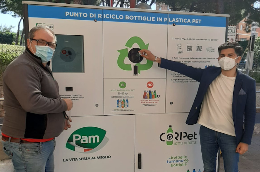 CORIPET insieme ai supermercati PAM per il riciclo del Pet - GSA Igiene  Urbana