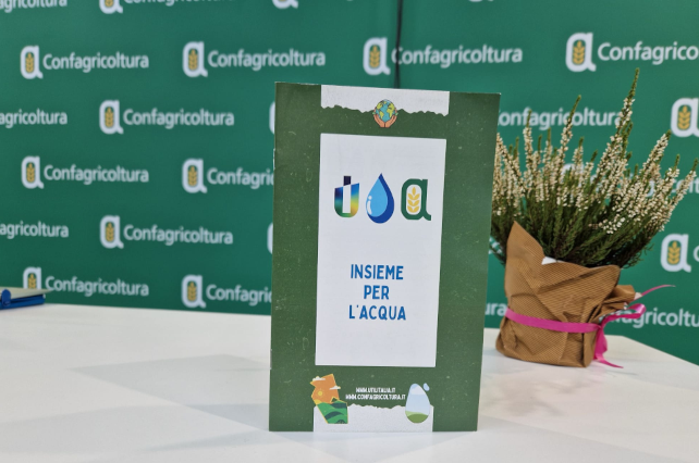 Confagricoltura e Utilitalia insieme per l'acqua