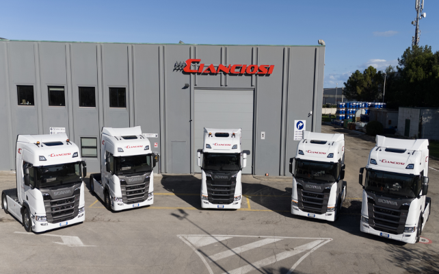 cianciosi trasporti in partnership con scania