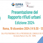 presentazione rapporto rifiuti urbani