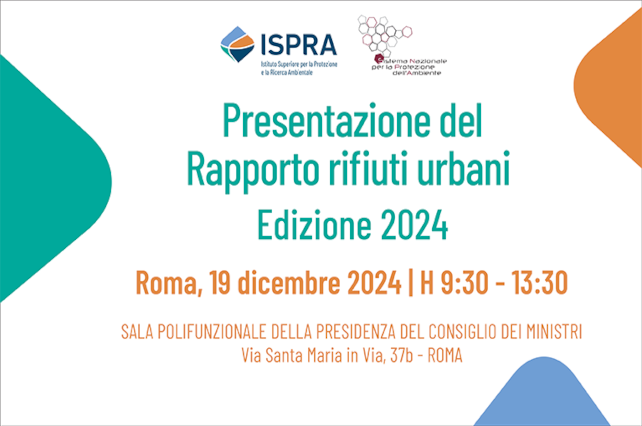 presentazione rapporto rifiuti urbani